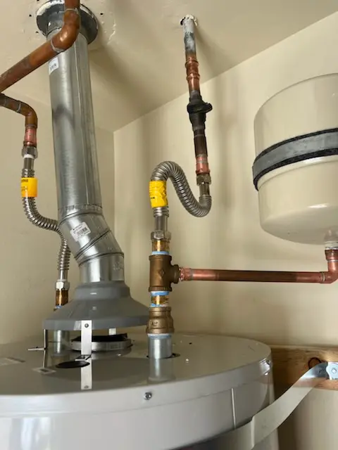 Water heater installation and plumbing repair in Merrillville