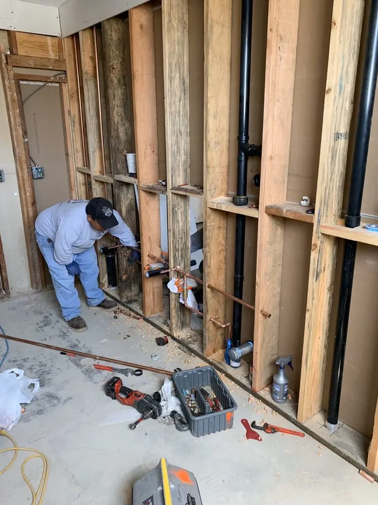 Commercial rough-in plumbing for Commercial Plumbing in Merrillville
